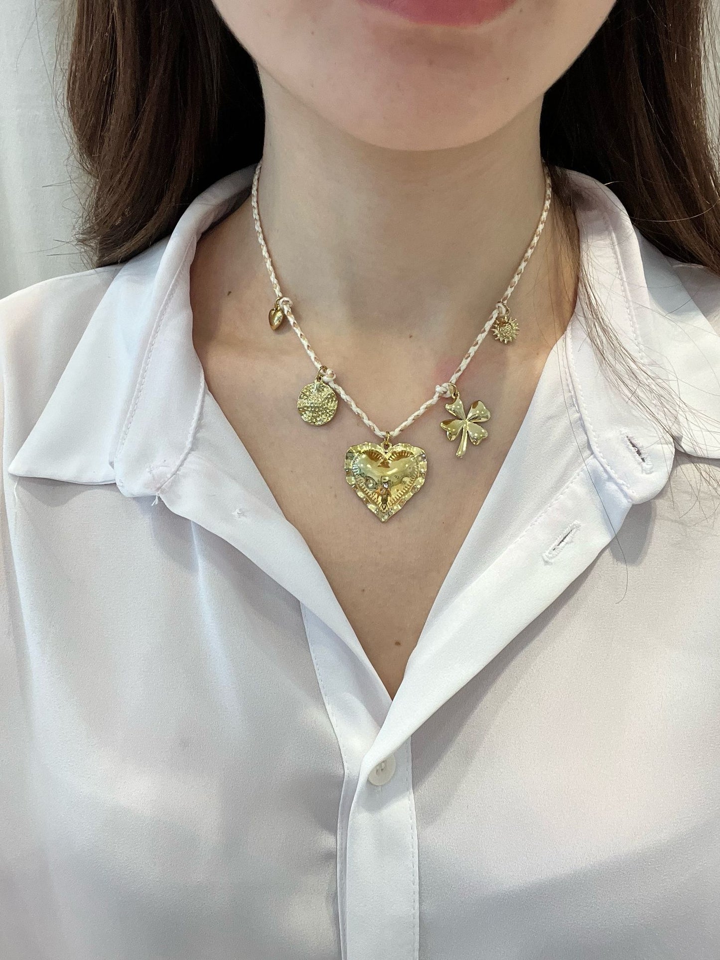 COLLANA A FILO CON CHARM